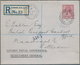 Großbritannien - Stempel: 1862/1930, Two Entires: Stampless Cover With Duplex Mark "INTERNATIONAL EX - Poststempel