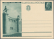 Italien - Ganzsachen: 1931. OPERE DEL REGIME - ROME. 15 C Green Postal Stationery Card, Complete Set - Ganzsachen