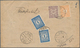 Jugoslawien: 1920/92 Small Holding Of About 130 Covers, Service Letters, Cards, Parcel Cards, Pictur - Lettres & Documents