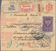 Jugoslawien: 1920/92 Small Holding Of About 130 Covers, Service Letters, Cards, Parcel Cards, Pictur - Lettres & Documents