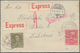 Delcampe - Österreich: 1867/2000 Bestand Von Ca. 740 Briefen, Dienstbriefen, Karten (teilweise Mit Werbung), An - Sammlungen