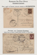 Rumänien - Stempel: 1907/1936, ROMANIAN MARITIME MAIL, Lot With 7 Covers/cards, Comprising 1907 Egyp - Marcophilie