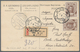 Delcampe - Russland: 1863/1924, Holding Of Ca. 120 Letters, Some Parcel Cards, Postcards (incl. By Registered M - Oblitérés