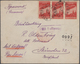 Sowjetunion: 1909/62 Album With Ca. 75 Letters, Picture-postcards And Used Postal Stationery (some P - Lettres & Documents