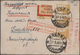 Sowjetunion: 1909/62 Album With Ca. 75 Letters, Picture-postcards And Used Postal Stationery (some P - Lettres & Documents