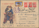 Delcampe - Sowjetunion: 1948/1984 (ca.), Correspondence Yerevan/Armenian SSR To Alexandria/Egypt, Assortment Of - Lettres & Documents