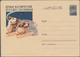 Sowjetunion - Ganzsachen: 1958/80 Ca. 60 Mostly Unused Picture Postal Stationery Envelopes, Incl. So - Non Classés