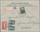 Europa: 1873/1968, Holding Of About 120 Letters, Cards, Parcel Cards And Used Postal Stationery, Inc - Altri - Europa