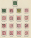 Baden - Marken Und Briefe: 1851/1871, Sehr Reichhaltige STEMPEL-Sammlung Mit Ca.500 Marken, Briefstü - Autres & Non Classés