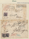 Delcampe - Baden - Marken Und Briefe: 1851/1871, Sehr Reichhaltige STEMPEL-Sammlung Mit Ca.500 Marken, Briefstü - Other & Unclassified