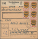 Französische Zone: 1946/1949, Partie Von 36 Belegen, Davon 23 Paketkarten(stammteile) Mit Frankature - Autres & Non Classés