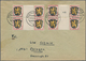 Französische Zone - Allgemeine Ausgabe: 1946, Wappen 1 Pfg.-5 Pfg., Lot Von Sechs Briefen Aus Einer - Other & Unclassified