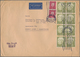 Bundesrepublik Deutschland: 1957 - 1961, Zwei Briefe, Einschreiben Bzw. Luftpost In Bedarfserhaltung - Collections