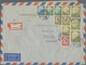 Bundesrepublik Deutschland: 1957 - 1961, Zwei Briefe, Einschreiben Bzw. Luftpost In Bedarfserhaltung - Collections