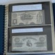 United States Of America: Nice Album With Banknotes And Documents Showing The Finances Of The USA Du - Altri & Non Classificati