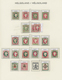 Helgoland - Marken Und Briefe: 1867/79, Numerisch Nahezu Vollständige Sammlung Auf Vordruckblättern, - Helgoland