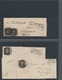 Delcampe - Preußen - Nummernstempel: 1850/1860 (ca.), Schöne Sammlung Mit Ca. 100 Marken Sowie über 30 Belegen, - Otros & Sin Clasificación