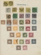Württemberg - Marken Und Briefe: 1851/1923, Gestempelte Sammlung Auf Borek-Blättern, Teils Unterschi - Autres & Non Classés