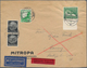 Deutsches Reich: 1933/41, Briefe (7) Meistens Luftpost, Dabei EF 85 Pf. / 2 RM /3 RM (mit Stempel U. - Sammlungen
