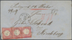 Deutsches Reich - Brustschild: 1871/1872, Zwei Briefe: Portogerechte Frankatur Von Drei Werten MiNr. - Collections