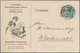 Deutsches Reich - Germania: 1911/1919, Partie Von Ca. 46 Gelaufenen Karten Mit Reklame-Zudrucken, Me - Collezioni