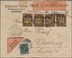 Delcampe - Deutsches Reich - Inflation: 1919-1923, Ca. 200 Briefe Und Karten, Dabei Bessere Frankaturen, Einsch - Collections