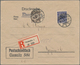 Delcampe - Deutsches Reich - 3. Reich: 1923/1932, EINSCHREIBE-POST, Gehaltvoller Sammlungsbestand Mit über 50 B - Autres & Non Classés