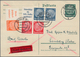 Deutsches Reich - 3. Reich: 1933-1945, Ca. 350 Briefe, Karten, Paketkarten, Ganzsachen Und Postkarte - Altri & Non Classificati