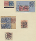Deutsche Auslandspostämter + Kolonien: 1889/1900, Kleine Vorläufer-Sammlung Von Losen Marken (4), Br - Other & Unclassified