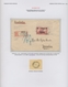 Deutsche Post In Der Türkei: 1900/1917, Ausstellungssammlung Auf Acht Albenseiten Mit 13 Briefen, Ka - Turquie (bureaux)