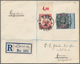 Delcampe - Deutsche Kolonien - Kamerun - Britische Besetzung: 1917-21, Sechs R-Briefe Von Kamerun Nach Bern In - Camerun