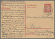 Danzig - Ganzsachen: 1920/1939, Partie Von 37 Bedarfsgebrauchten Ganzsachenkarten Mit Text, Dabei Al - Sonstige & Ohne Zuordnung