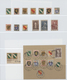 Deutschland Nach 1945: 1945/1959, Gestempelte Und Teils Auch Postfrische Sammlung Im Lindner-Ringbin - Collections