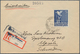 Deutschland Nach 1945: 1946/1973, Meist Bis 1955, Partie Von Ca. 57 Briefen Und Karten, Etwas Unters - Collezioni