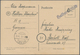 Delcampe - Alliierte Besetzung - Notstempel: Französische Zone: 1945/1948, Interesssantes Lot Von 75 Briefen Un - Altri & Non Classificati