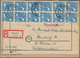 Delcampe - Alliierte Besetzung - Gemeinschaftsausgaben: 1948, ZEHNFACH, Vielseitige Partie Von Ca. 110 Briefen - Autres & Non Classés