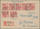 Delcampe - Sowjetische Zone - Provinz Sachsen: 1945/1946, Sammlung Von Ca. 204 Briefen/Karten/gebrauchten Ganzs - Other & Unclassified