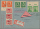 Delcampe - Sowjetische Zone - Thüringen: 1945/1946, Sammlung Von Ca. 95 Briefen/Karten/gebrauchten Ganzsachen, - Autres & Non Classés