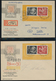 DDR: 1945/1990, Große Sammlung FDC Und Briefe Sammlung Ab SBZ In 2 Kartons. Dabei Sächsische Schwärz - Collections