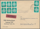 Delcampe - DDR - Dienstmarken: 1954/1990, Dienst Und ZKD, Vielseitiger Bestand Von Ca. 430 Briefen, Dabei Porto - Sonstige & Ohne Zuordnung