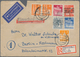 Bundesrepublik Und Berlin: 1948/1964, Vielseitige Partie Von Ca. 90 Briefen, Karten Und Ganzsachen, - Collections