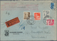 Delcampe - Französische Zone: 1946/1950, Vielseitiger Bestand Von Ca. 660 Briefen Und Karten Mit Allg.Ausgabe U - Other & Unclassified