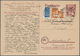 Delcampe - Französische Zone - Baden - Ganzsachen: 1949, Lot Von 19 Bedarfsgebrauchten Ganzsachenkarten Aller D - Sonstige & Ohne Zuordnung