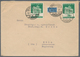 Delcampe - Bizone: 1948/1953, Vielseitiger Bestand Von über 600 Bedarfs-Briefen/Karten Mit Frankaturen Band/Net - Autres & Non Classés