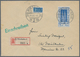 Delcampe - Bizone: 1948/1953, Vielseitiger Bestand Von über 600 Bedarfs-Briefen/Karten Mit Frankaturen Band/Net - Altri & Non Classificati