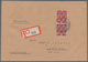 Delcampe - Bizone: 1948/1953, Vielseitiger Bestand Von über 600 Bedarfs-Briefen/Karten Mit Frankaturen Band/Net - Sonstige & Ohne Zuordnung