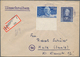 Delcampe - Bundesrepublik Deutschland: 1949/1950, 30 Pfg. UPU (MiNr. 116), Sammlung Von 67 Briefen Und Karten M - Sammlungen