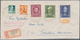 Bundesrepublik Deutschland: 1949/1954, 16 Briefe Mit Besseren Frankaturen, Dabei Drei Werte Helfer D - Collections