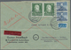 Delcampe - Bundesrepublik Deutschland: 1949/1954, Acht Einschreibebriefe Mit Besseren Frankaturen, Dabei Drei W - Sammlungen