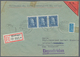 Delcampe - Bundesrepublik Deutschland: 1950/1960 (ca.), Vielseitiger Posten Von Ca. 180 Briefen Und Karten Mit - Sammlungen